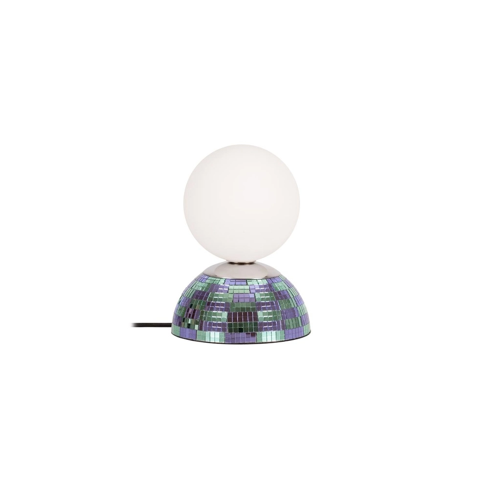 Lampe de table Glitzer bleu