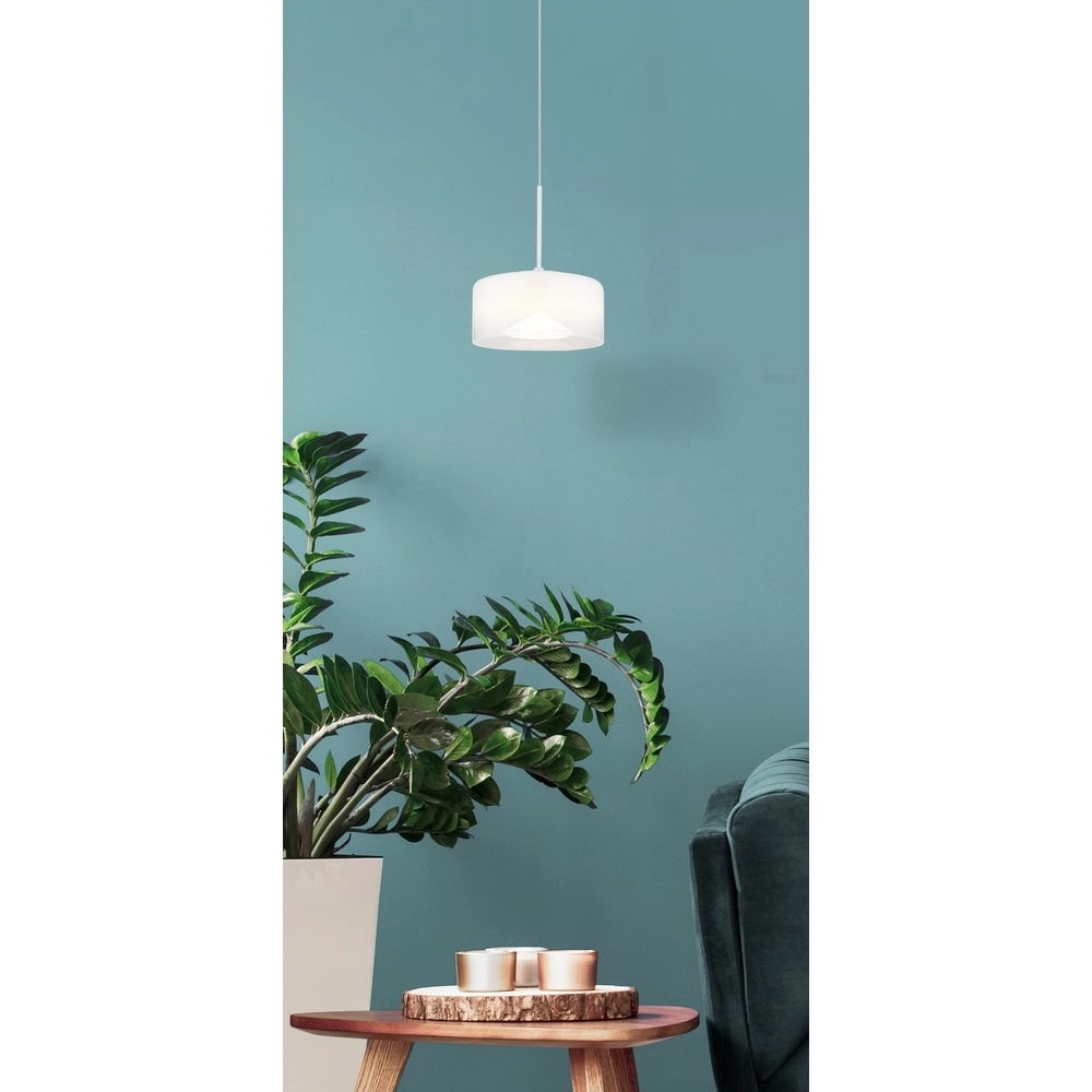 Lampe pendante de conception Belinda Blanc Globo 9007371525300