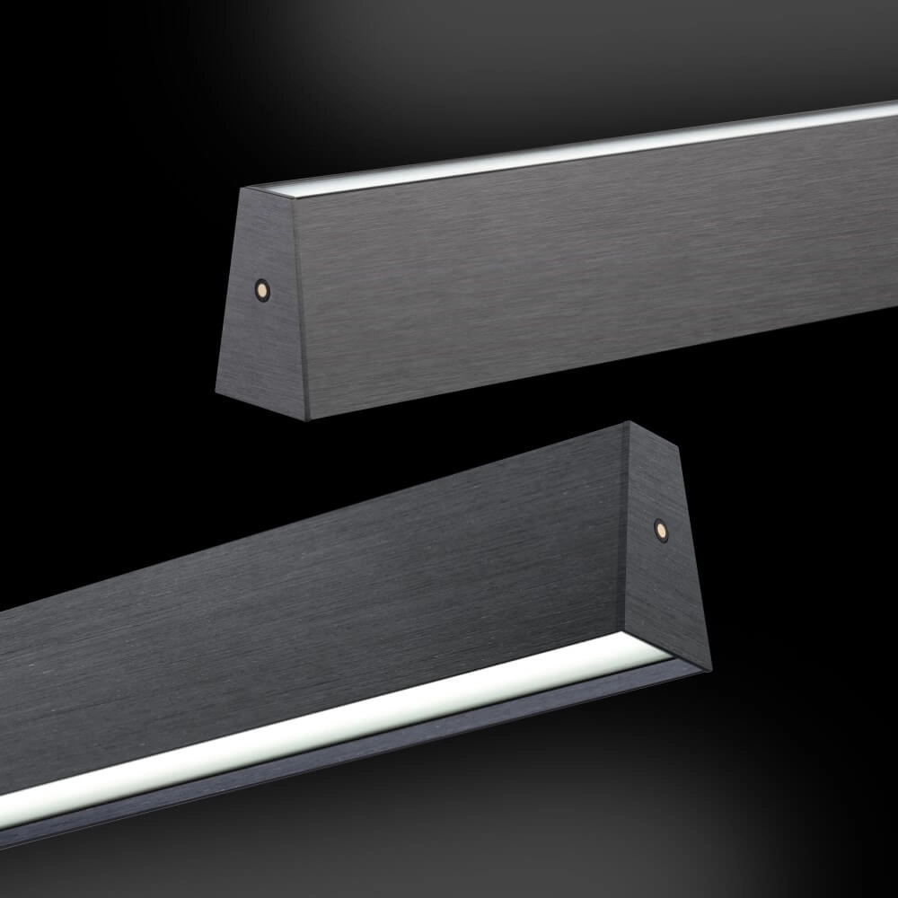 Lampe suspendue design Pure E-Motion gris Paul Neuhaus 4012248372906