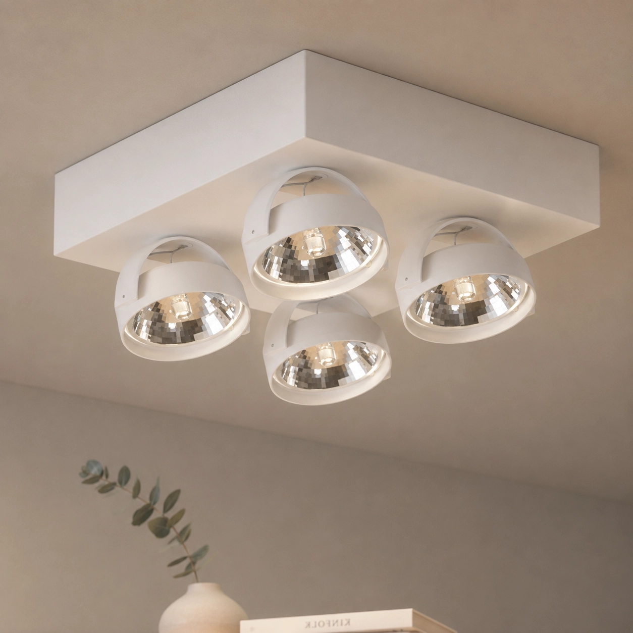 Lampe spot à 4 lumières Dutchess 12 volts