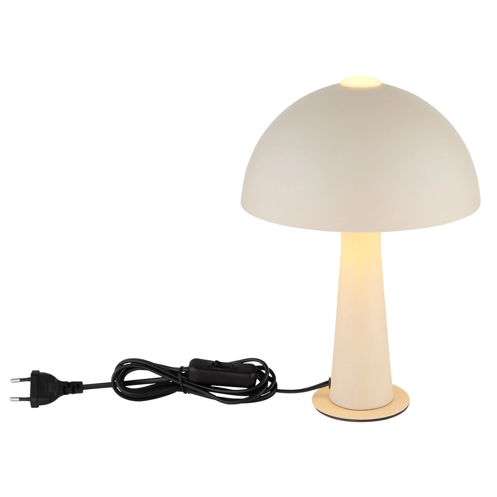 Lampe de table moderne Julia brun sable Globo 9007371589616