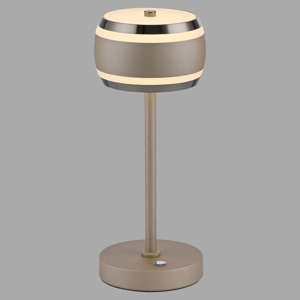 Lampe de table LED Pure Falling Rings Bronce