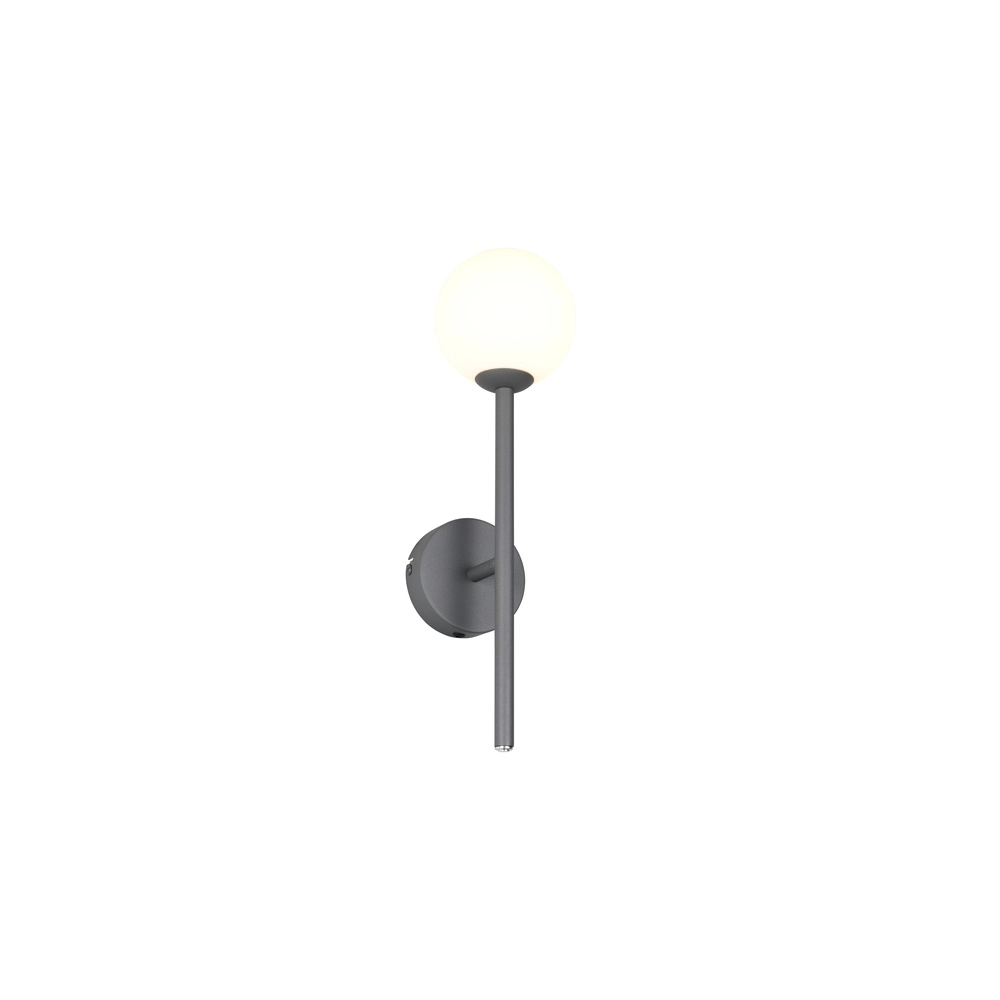 Lampe murale de conception Firano anthracite
