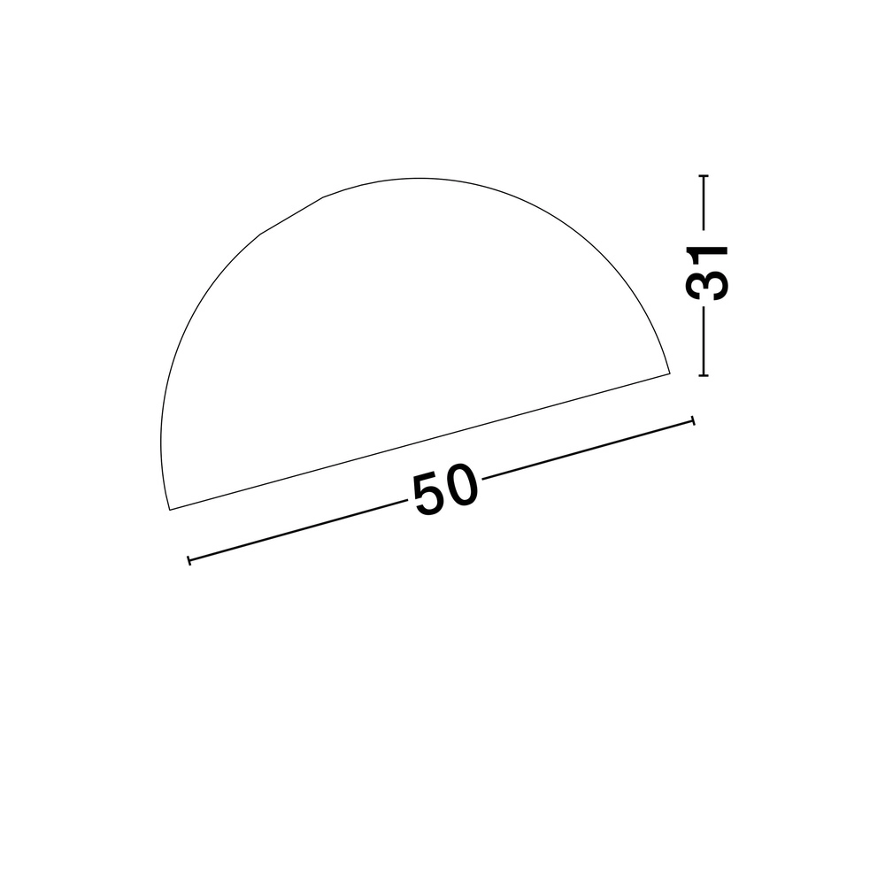Plafonnier Onia noir avec or Ø 50cm Lyora 5212017458087