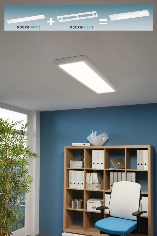 LED plafonnier Salobrena 1 120 cm blanc Eglo 9002759961510