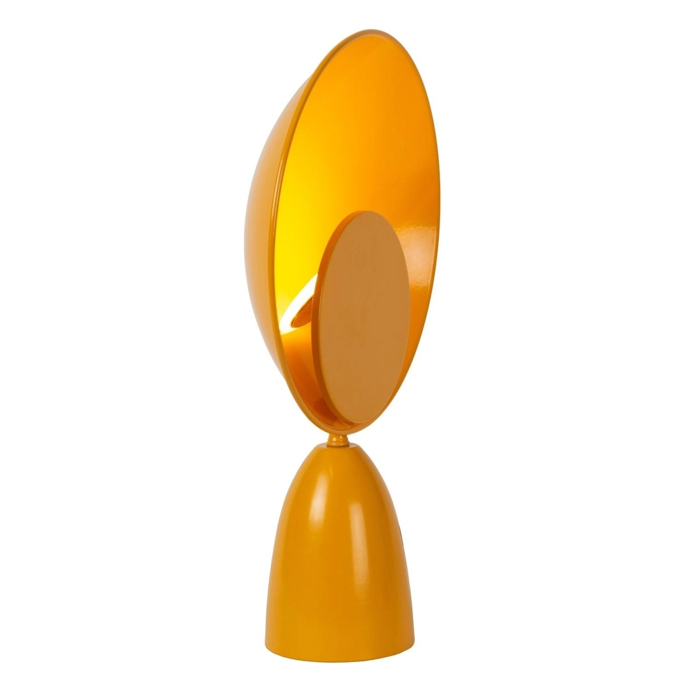 Lampe de table de conception Castamar Ø 25,5 cm jaune Lucide 5411212345851