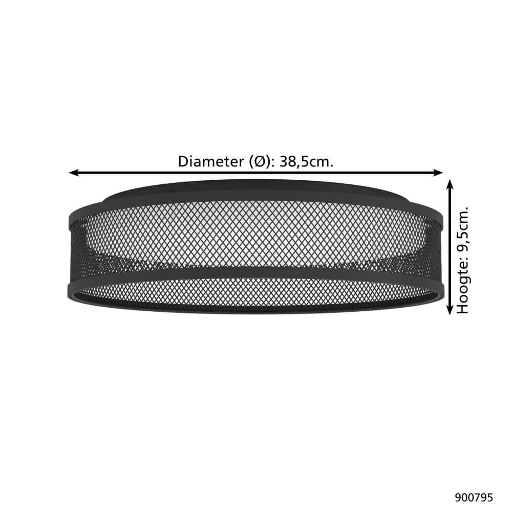 Plafonnier LED Luppineria Ø 38,5 cm Eglo 9008606267927