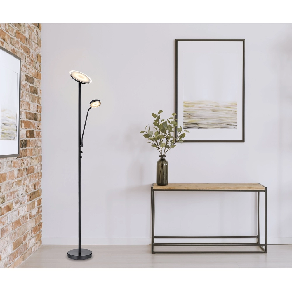 Lampe de lecture de conception Ernst Noir Globo 9007371419548