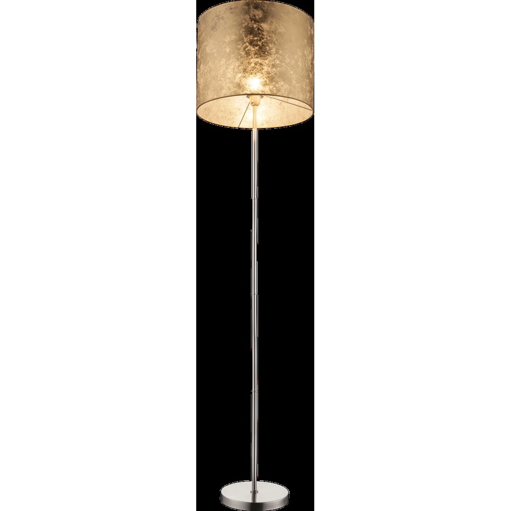 Lampe de pied Amy Nickel avec bouchon en or