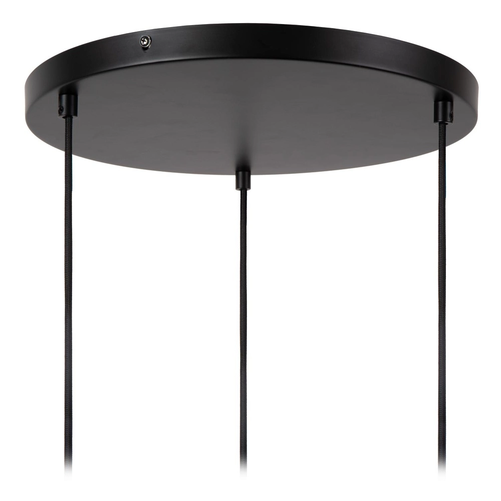 Lampe suspendue Jessica 3 lumières noires Lucide 5411212106148
