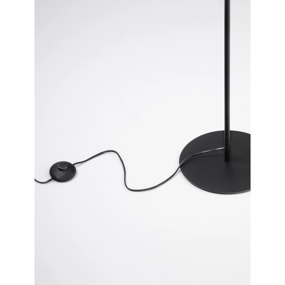 Lampadaire Pongo noir avec or Lyora 5212017441799
