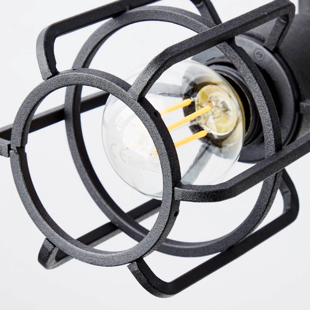 Plafonnier industriel Gwen 3 lumières Brilliant 4004353409820