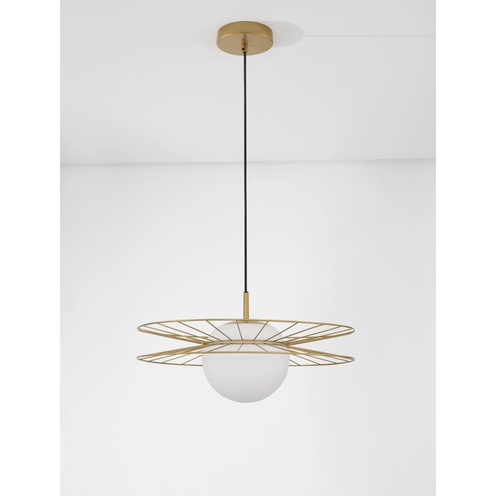 Suspension dorée Ellery Ø 45cm Lyora 5212017435286