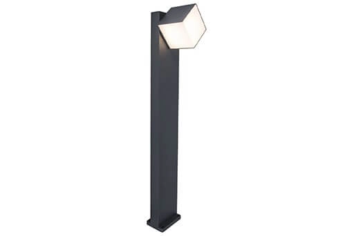 Éclairage de chemin design Cuba anthracite