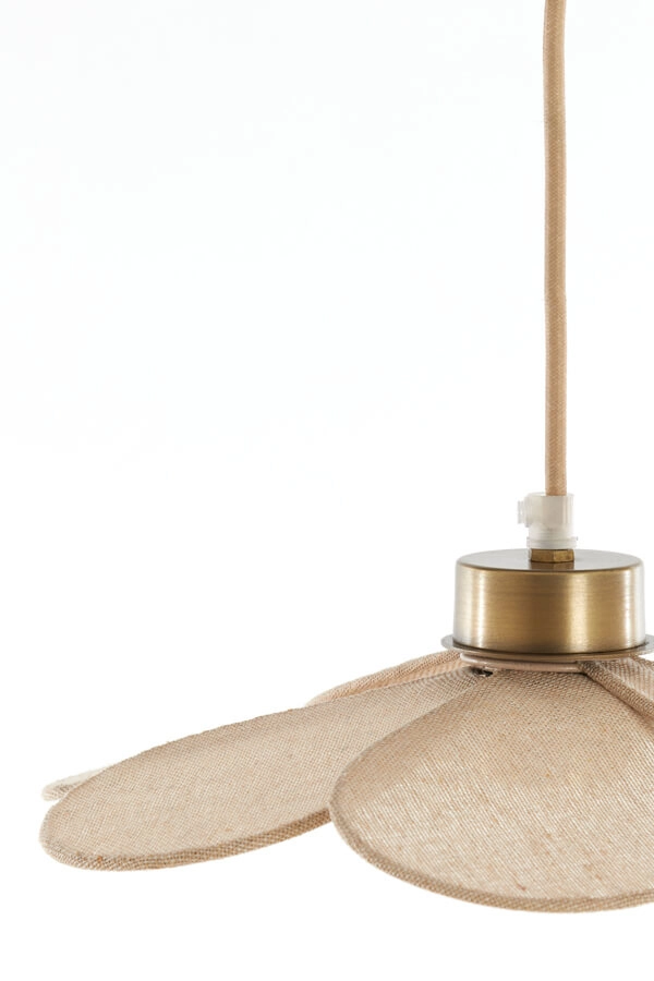 Suspension Fyano crème fleur Ø 30.5cm Light & Living 8717807706678