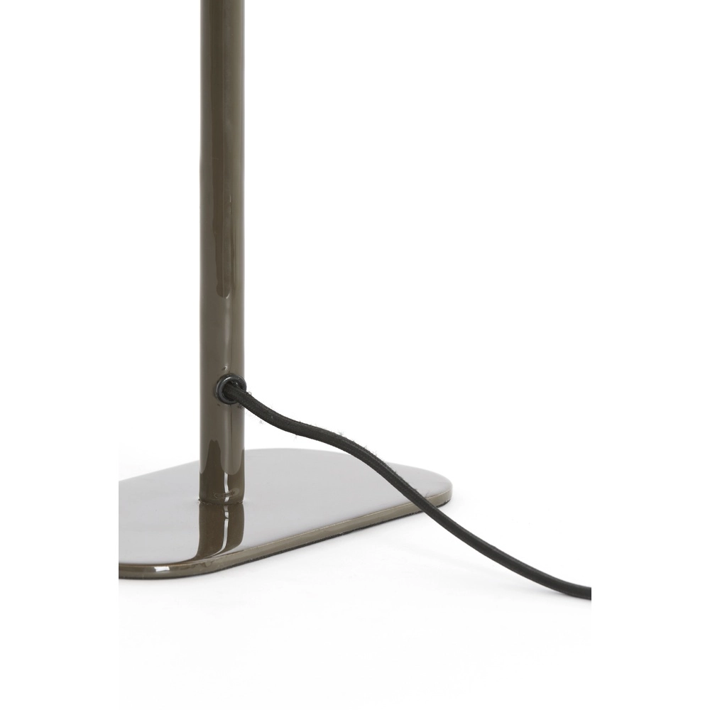 Lampe de chevet Elenie 20x10cm - brun foncé brillant Light & Living 8717807818746