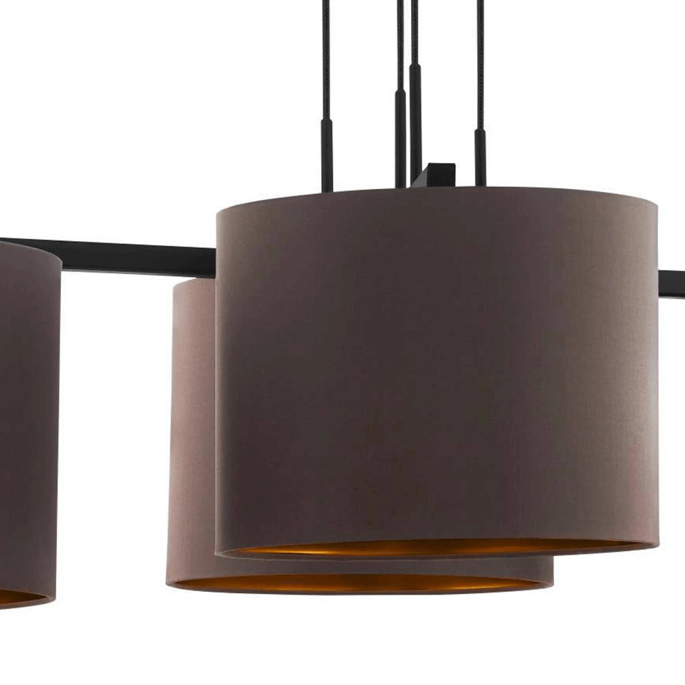 Lampe suspendue chic Honduras avec 4 hottes Stars of Light 9008606221462