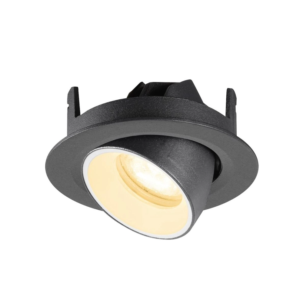 Spot encastré Numinos Gimble XS noir/blanc 3000K - 55 deg SLV 4024163307031