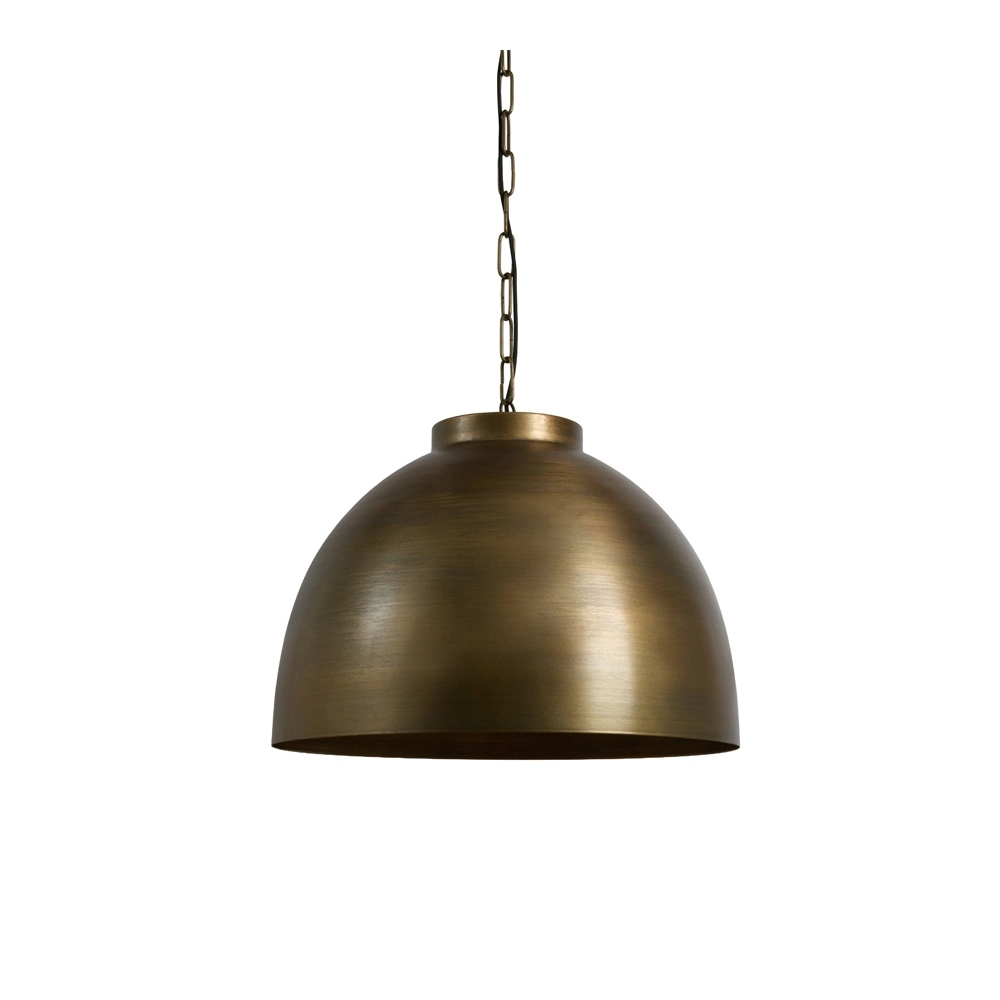 Lampe pendante de campagne Kylie bronze Ø 60 cm Light & Living 8717807228712
