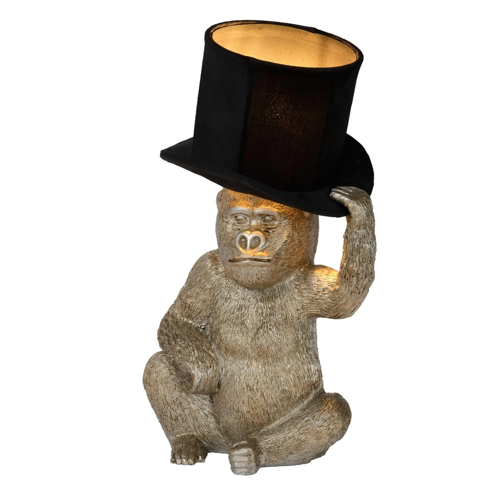 Lampe de table Extravaganza Gust Singe à capuche noire Lucide 5411212105349