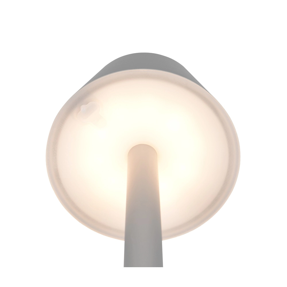 Lampe de table rechargeable Vidal gris Trio 4017807644845