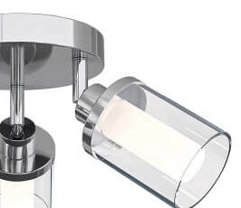 Plafonnier 3 lumières Vista salle de bains Lyora 5903139805094