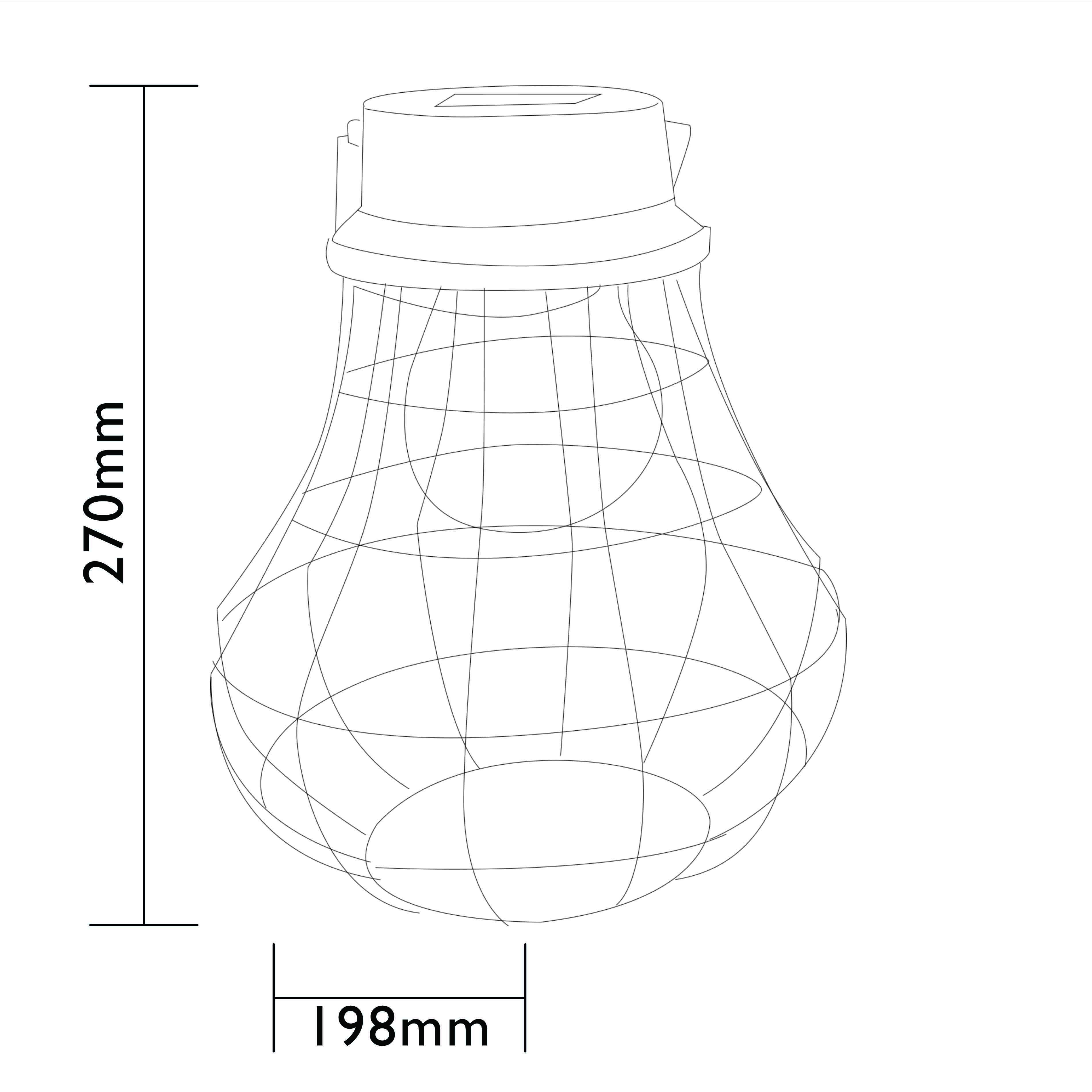 Suspension solaire Manchester Luxform 8719099270721