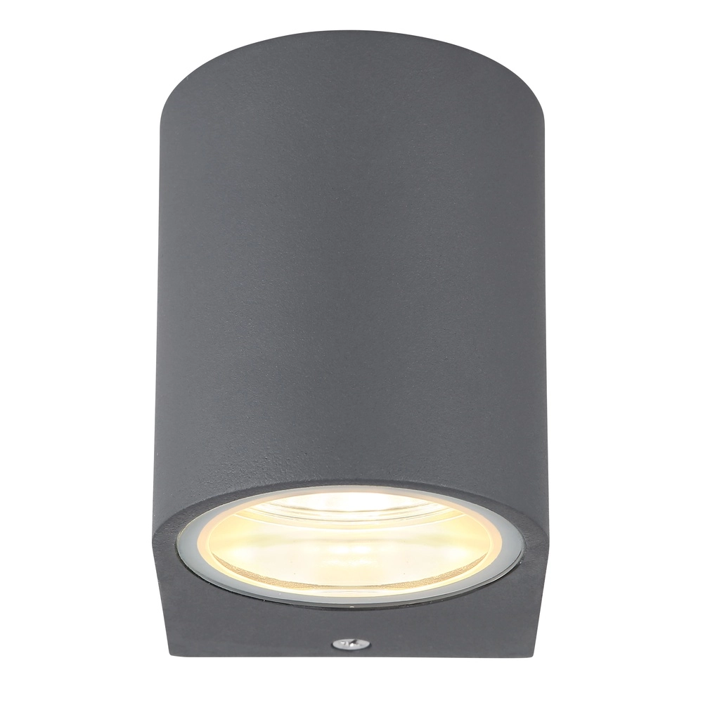 Spot lisse monté en surface Veronika Anthracite en bas Globo 9007371428052