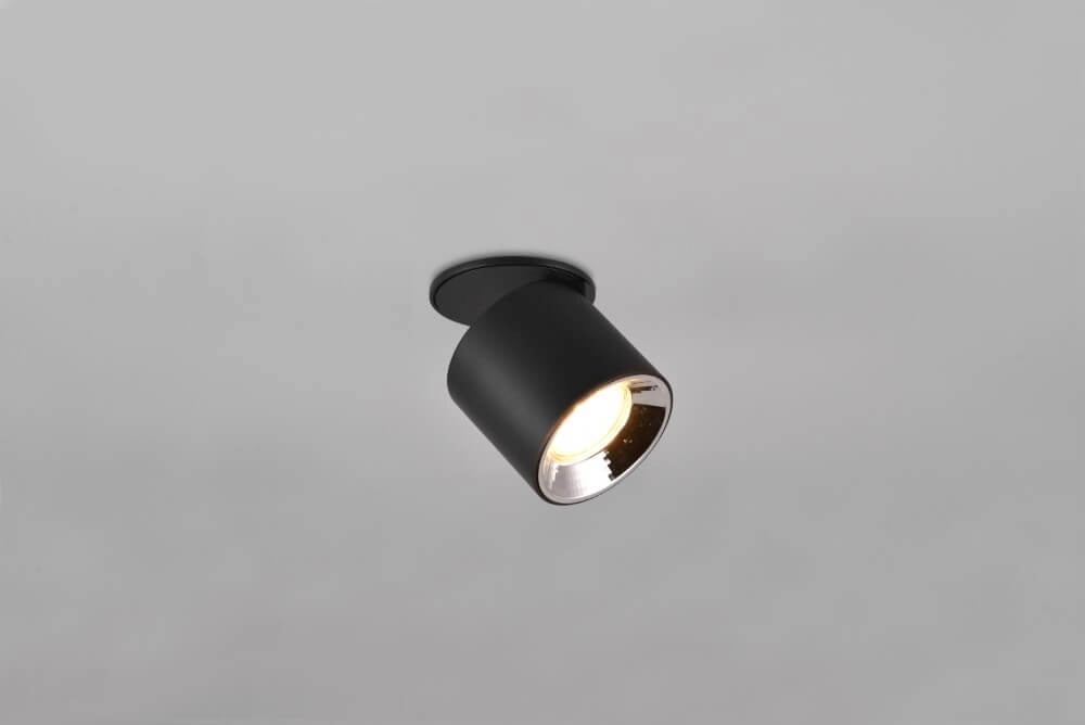 Plafonnier Guayana noir Trio 4017807573930