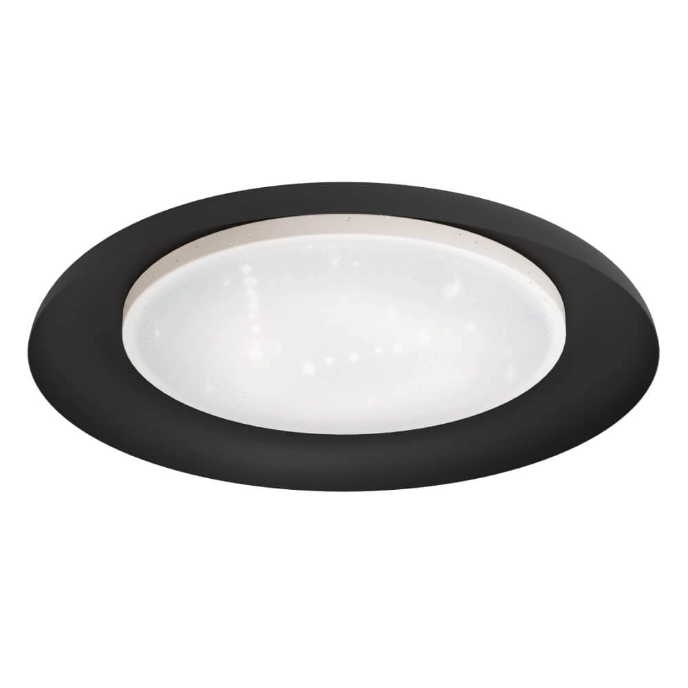 Plafonnier noir Penjamo Ø 46,5 cm