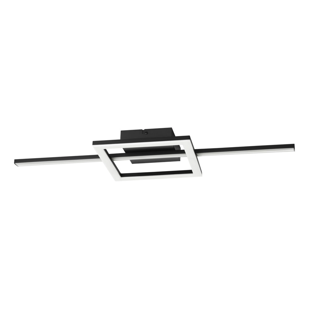 Plafonnier design Agostino carré noir Plafonnier design Agostino carré noir