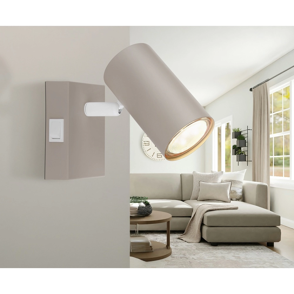 Spot mural simple Robby brun sable Globo 9007371578443