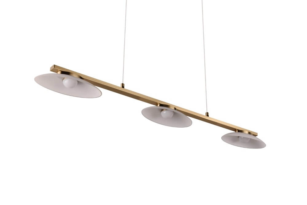 Lampe suspendue Merton laiton Trio 4017807579673