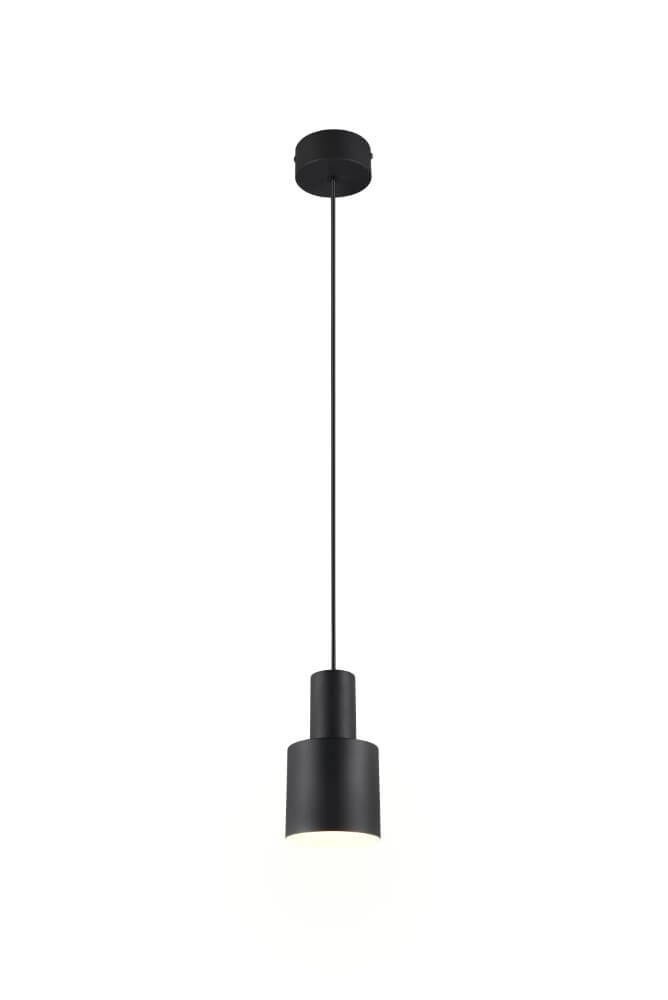 Pendule noire Agudo Ø12cm Trio 4017807613773