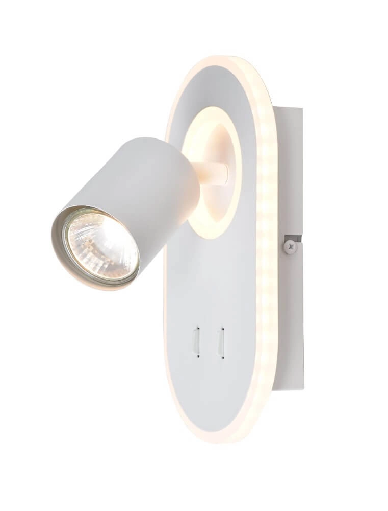 Spot mural LED Kimon blanc Spot mural LED Kimon blanc