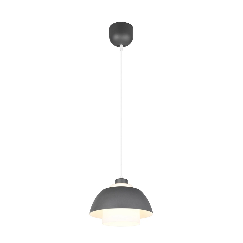 Lampe pendante de conception Tilos Anthracite Ø 30 cm Trio 4017807682434
