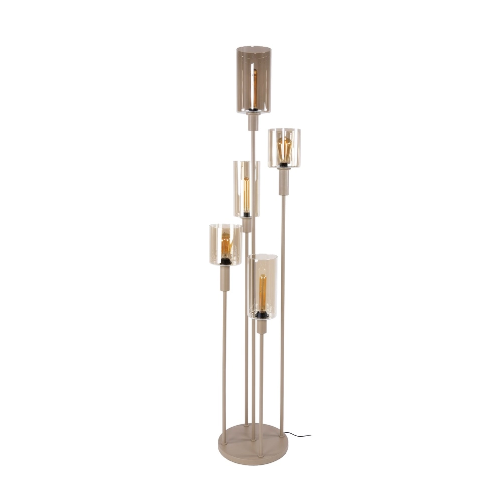 Lampadaire de conception Sepiora Brun sable 5 clair Lyora 8716803515338