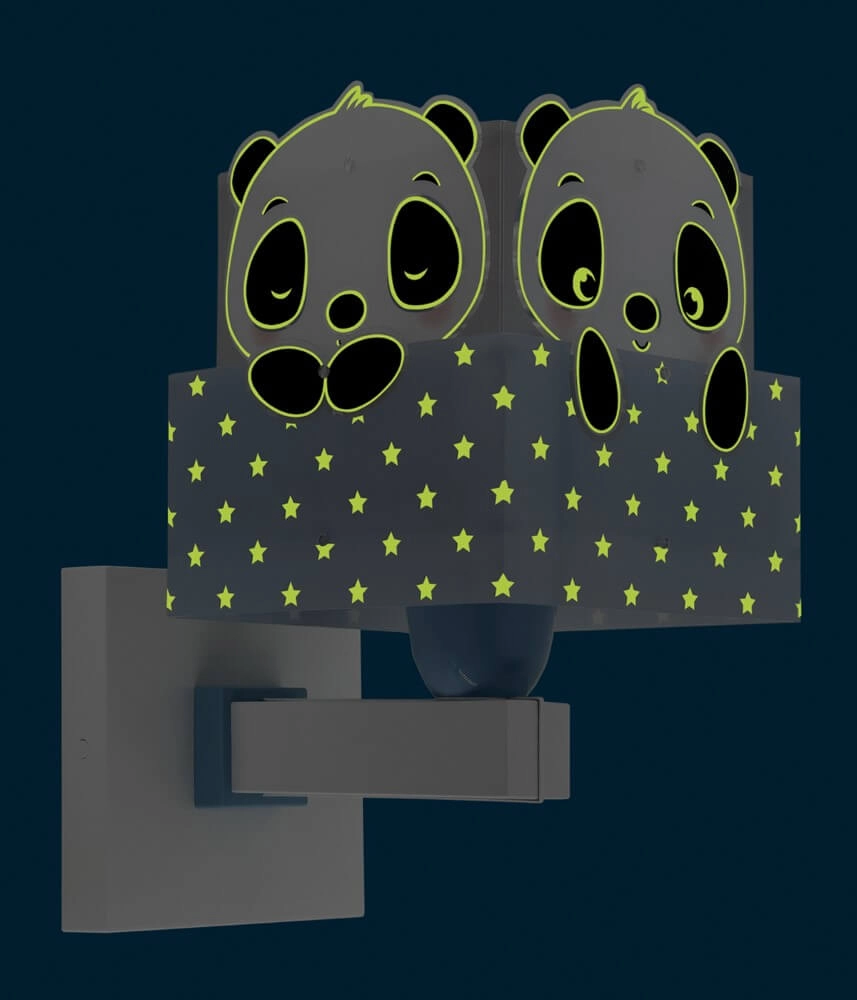 Applique chambre d'enfant Panda bleu doux Dalber 8420406001456