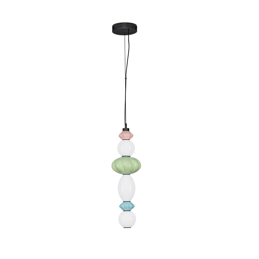 Suspension Oneta rose - blanc - vert - bleu Suspension Oneta rose - blanc - vert - bleu