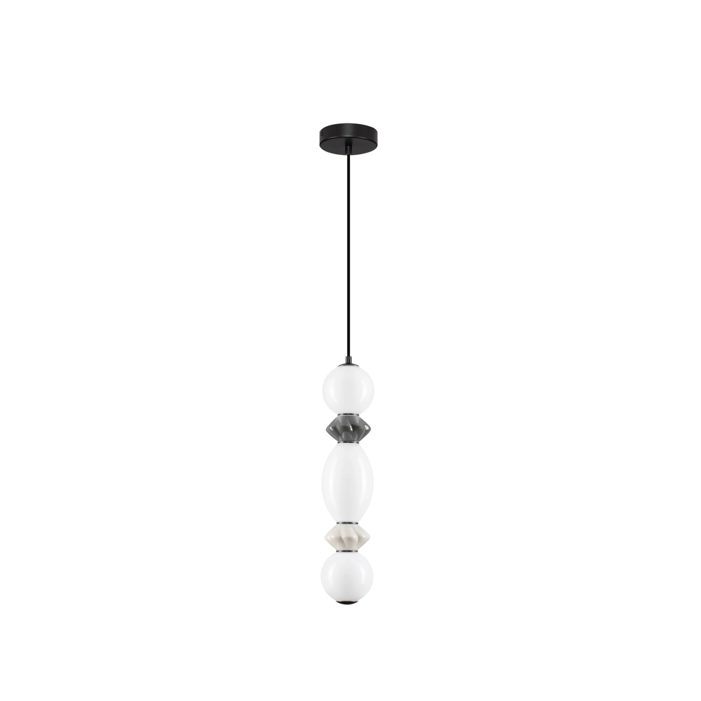 Suspension Pallina gris - blanc Suspension Pallina gris - blanc