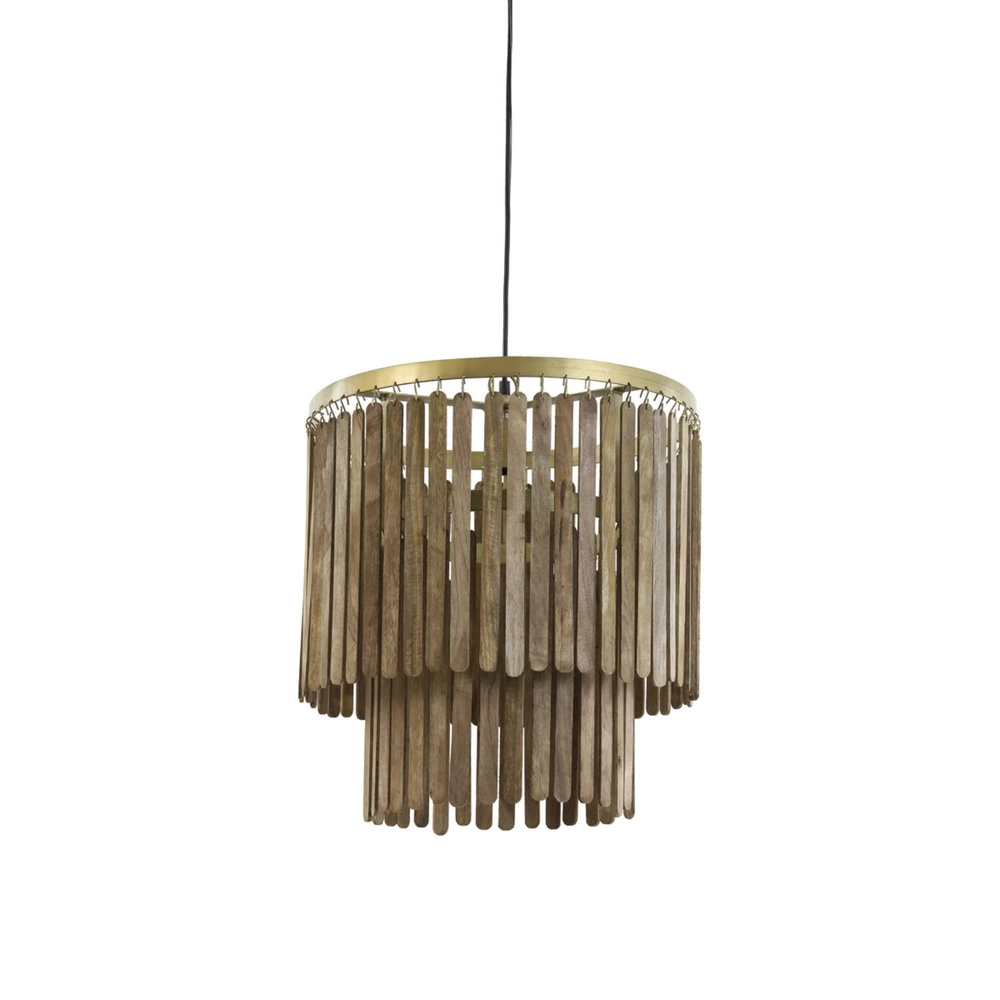 Lampe pendante de campagne Gularo Ø 45cm