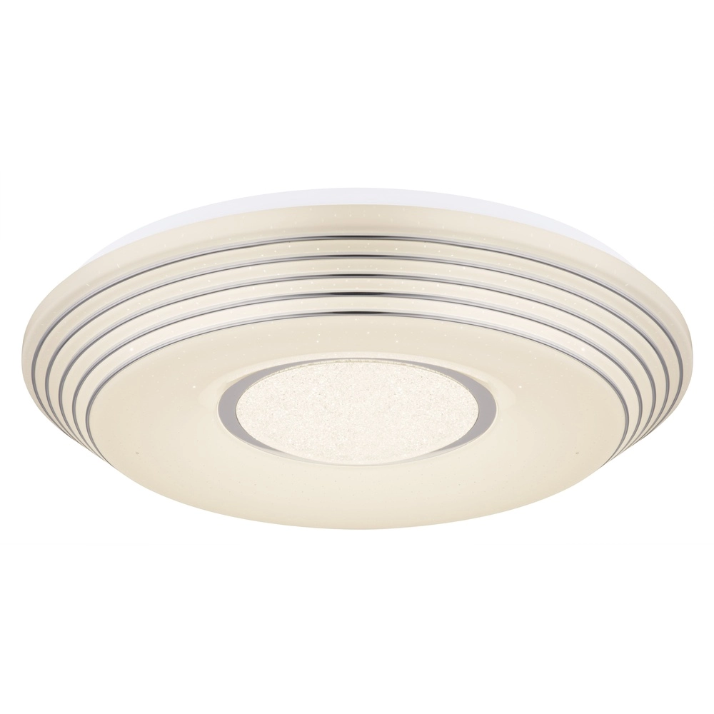 Éclairage de plafond moderne Pillo blanc Ø 50cm
