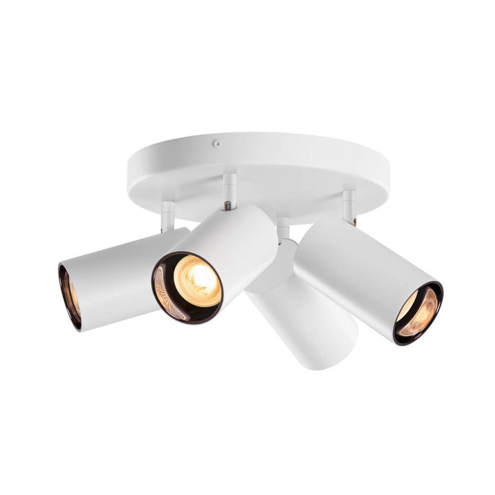 Spot en saillie 4 lumières Asto Tube blanc - 4x GU10 SLV 4024163266109