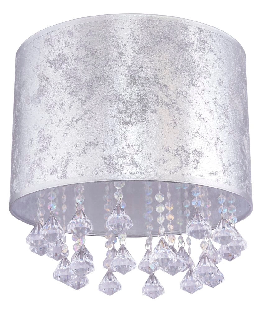 Plafonnier Ø 40cm Amy I avec du cristal Globo 9007371366972
