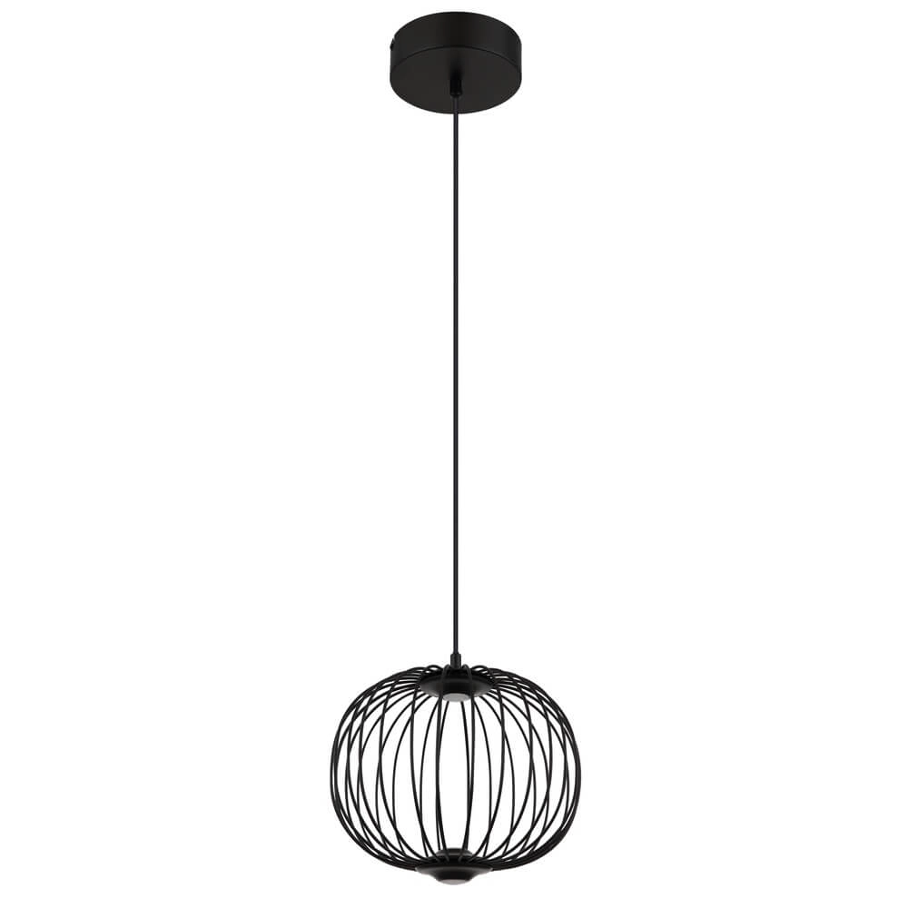 Suspension noire Galway cage simple Ø 30cm Globo 9007371471324