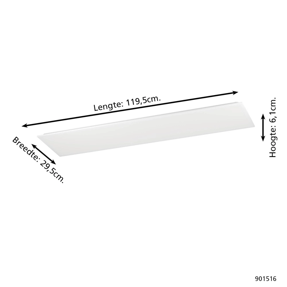 Plafonnier intelligent Moradillo-Z blanc 29,5 cm Eglo 9008606342198