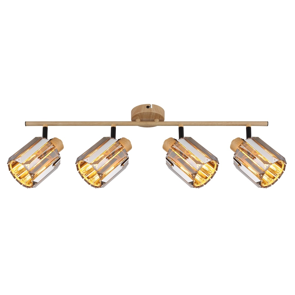 Lampe de plafond Run 4 lumières Globo 9007371507986