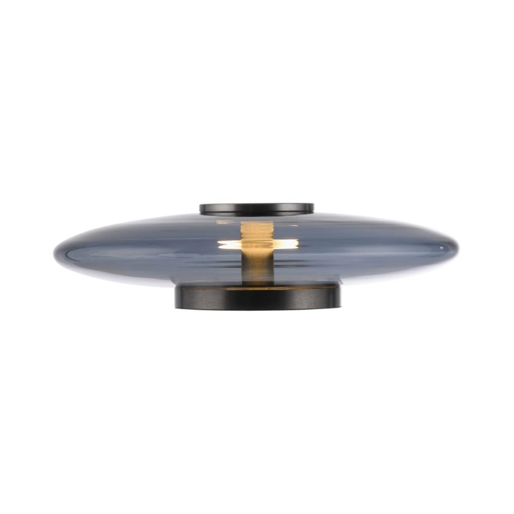 Lampe de table design Pure Vitrum gris Paul Neuhaus 4012248382707