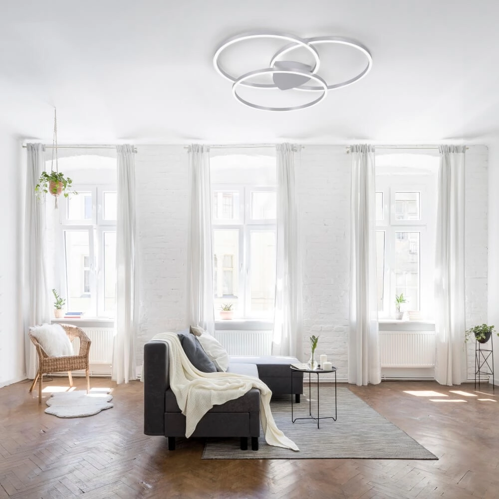 Plafonnier Q-Kate conception ronde Paul Neuhaus 4012248342930