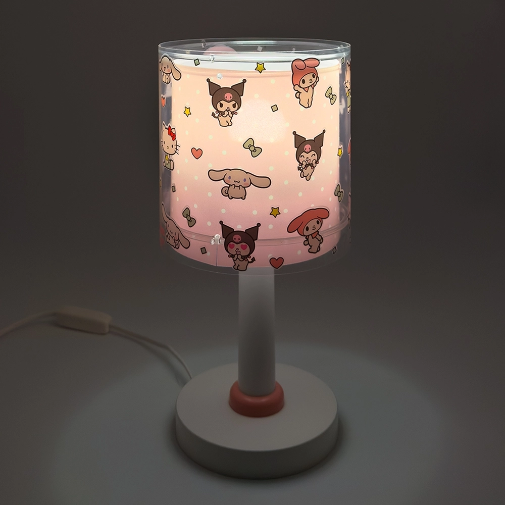Lampe de table Hello Kitty & Friends rose Dalber 8420406412511
